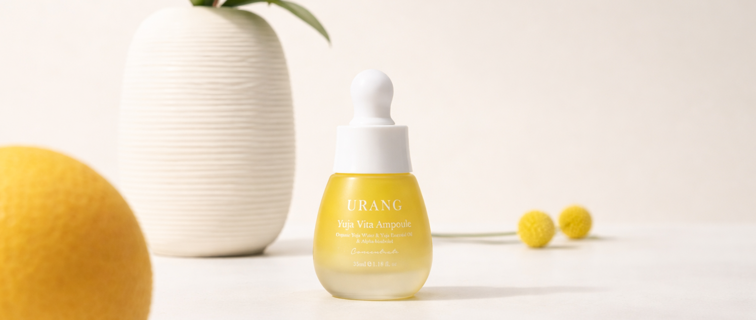 textura de aceite facial natural en piel