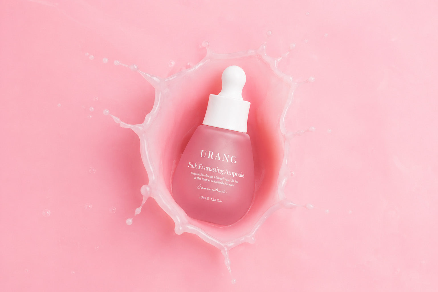 Productos de skincare coreano URANG con fórmulas limpias